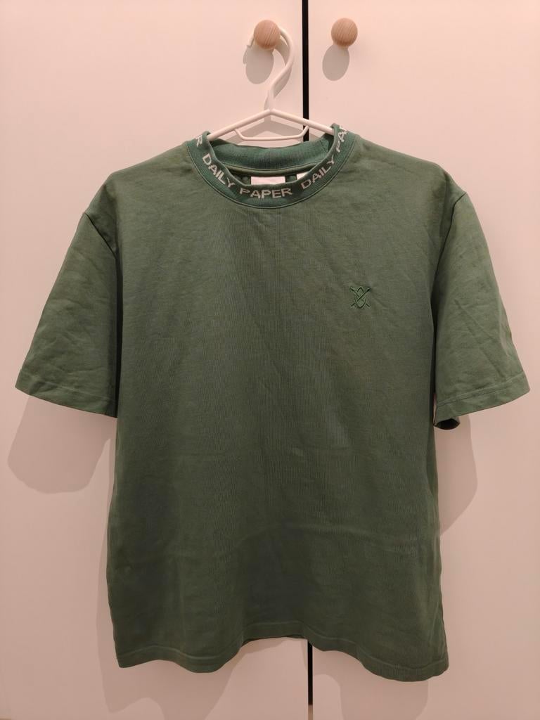 Daily Paper Maat M Groene Shirt t-shirt Origineel, Ophalen of Verzenden, Zo goed als nieuw, Groen
