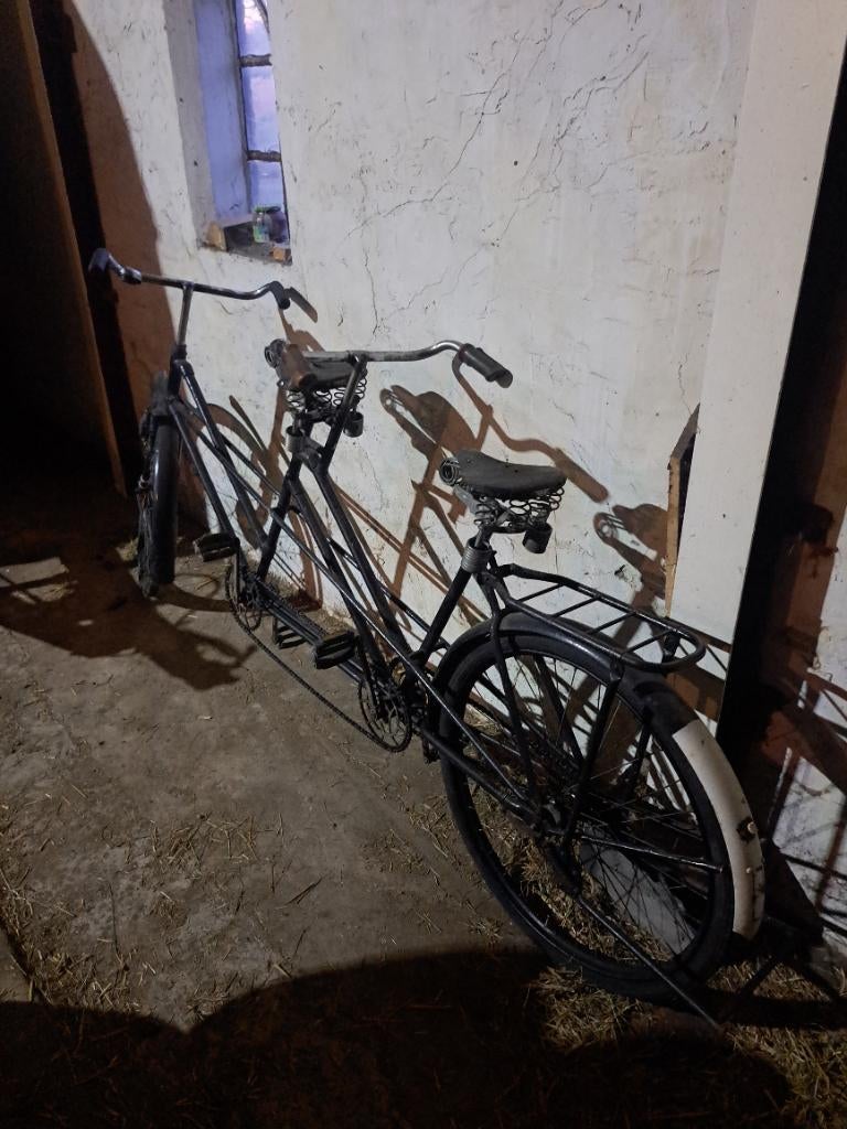 Tandem fiets  schuurvondst, Ophalen, Gebruikt, Onbekend, 55 cm of meer