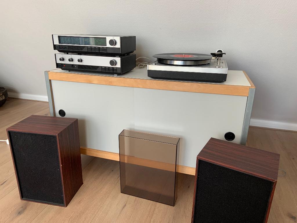 Vintage Philips stereo set, Ophalen, Philips, Gebruikt, Losse componenten