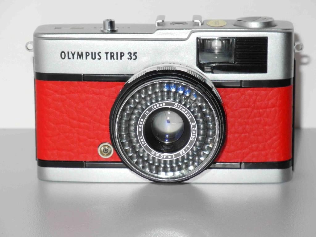 Olympus Trip 35 mint, Rood, Ophalen of Verzenden, Zo goed als nieuw, Compact, Olympus