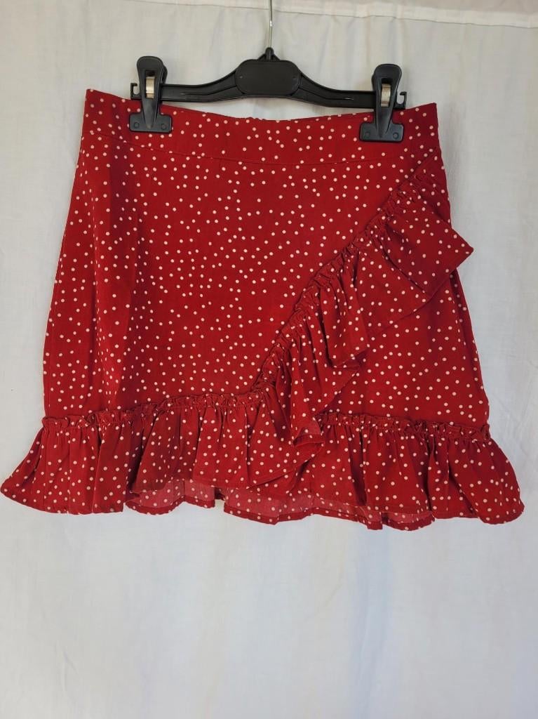 Grappige rok rood met witte stippen, roesje mt XS, Kleding | Dames, ., Ophalen of Verzenden, Zo goed als nieuw, .
