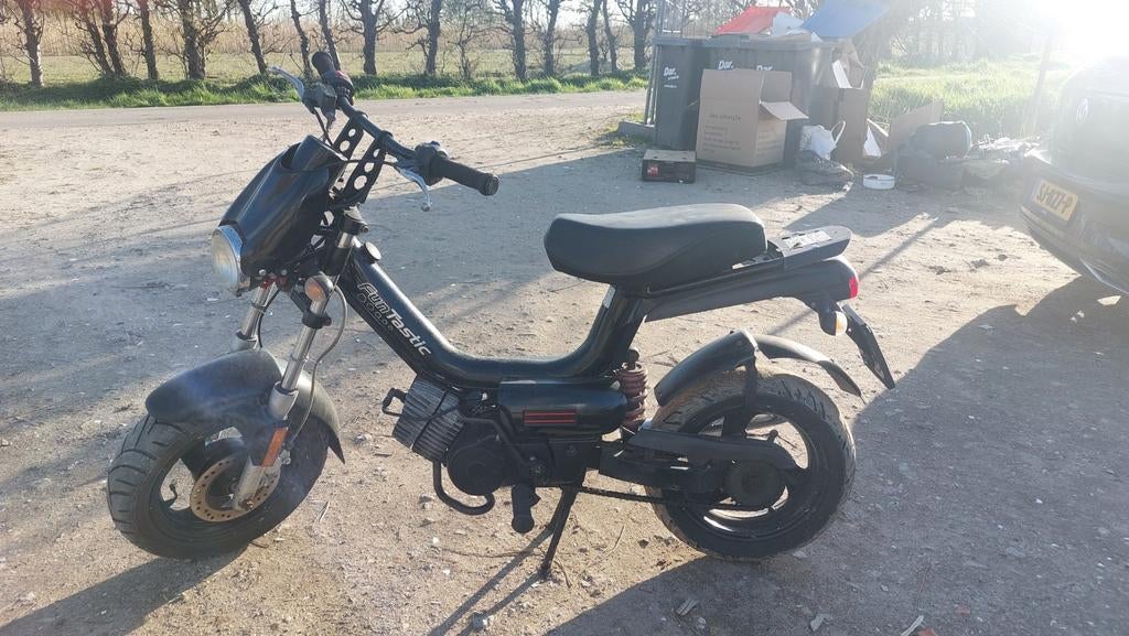 Tomos funtastic 2Takt zwart 2007, Fietsen en Brommers, Brommers | Tomos, Ophalen, Gebruikt, Overige modellen, 50 cc