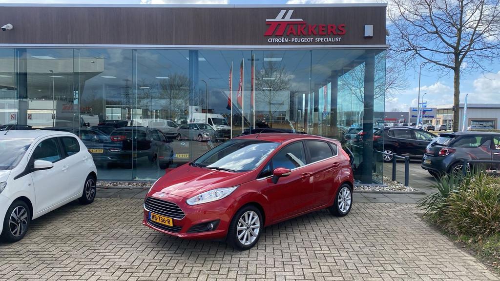 Ford Fiesta 1.0 EcoBoost Titanium, Voorwielaandrijving, 101 pk, Euro 6, Start-stop-systeem