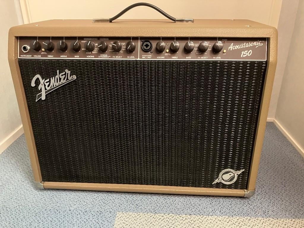 Fender Acoustasonic 150 defect, Muziek en Instrumenten, Versterkers | Bas en Gitaar, Gebruikt, Gitaar, 100 watt of meer, Ophalen