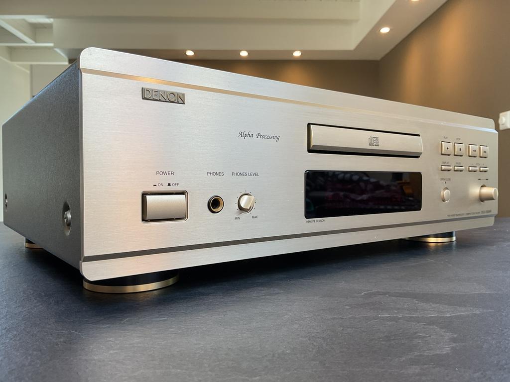 DENON DCD-1550AR CD player - champagne - originele ab, Overige merken, Oude Stadsgracht 1, 5611DD Eindhoven, Harman, Ophalen of Verzenden