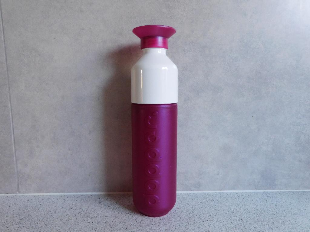 Bidon Drinkfles 490 ml Bordeauw Dopper, Ophalen of Verzenden, Zo goed als nieuw