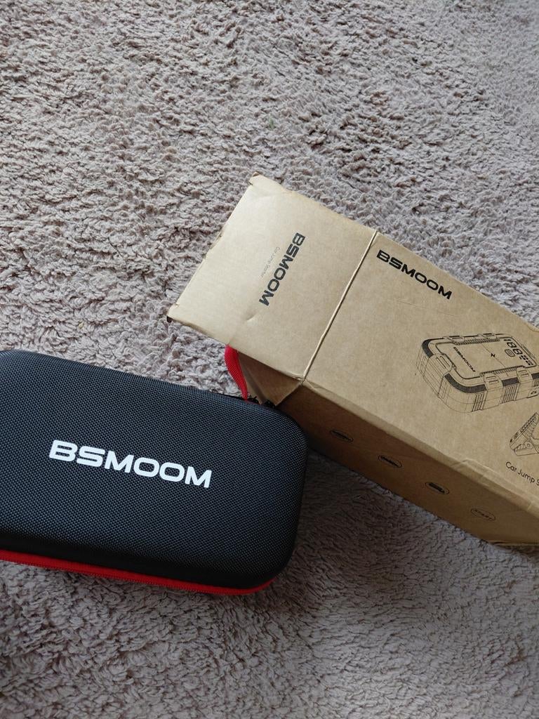 BSMOOM Auto Jumpstarter - Draagbare Startbooster, Ophalen of Verzenden, Zo goed als nieuw