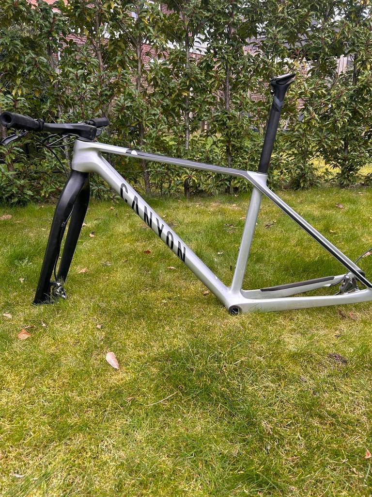 Canyon exceed frame maat M inclusief carbon voorvork, Minder dan 45 cm, Ophalen, Zo goed als nieuw, Overige merken