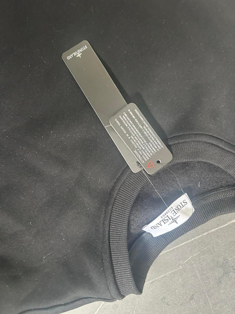 Stone Island Trui Zwart M- Nieuw met labels, Ophalen of Verzenden, Nieuw, Maat 48/50 (M), Zwart