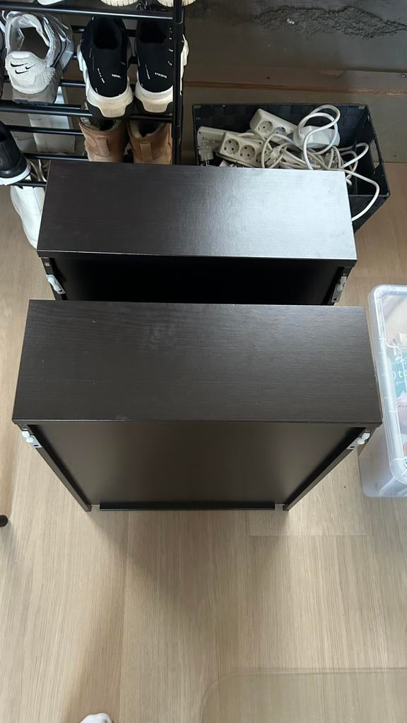 Gebruikt! Ikea pax lade zwart/bruin, Ophalen, 50 tot 100 cm, Zo goed als nieuw, Minder dan 100 cm