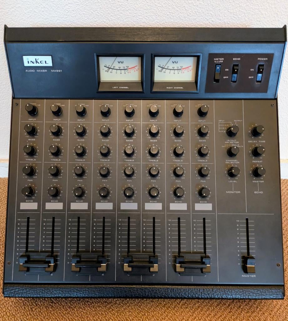 Inkel MX991 mengpaneel, Ophalen of Verzenden, Gebruikt, 5 tot 10 kanalen, Microfooningang