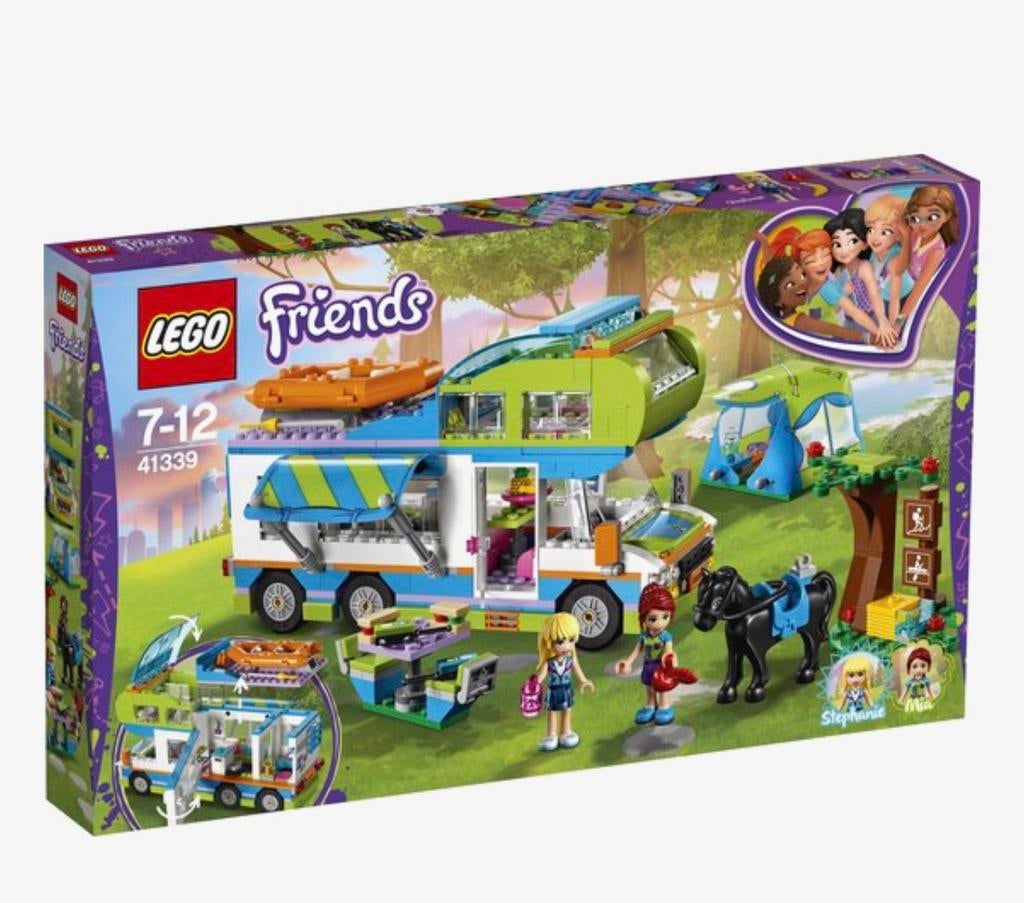 LEGO Friends - Mia's camper 41339 (nagenoeg compleet), Kinderen en Baby's, Speelgoed | Duplo en Lego, Gebruikt, Lego, Complete set