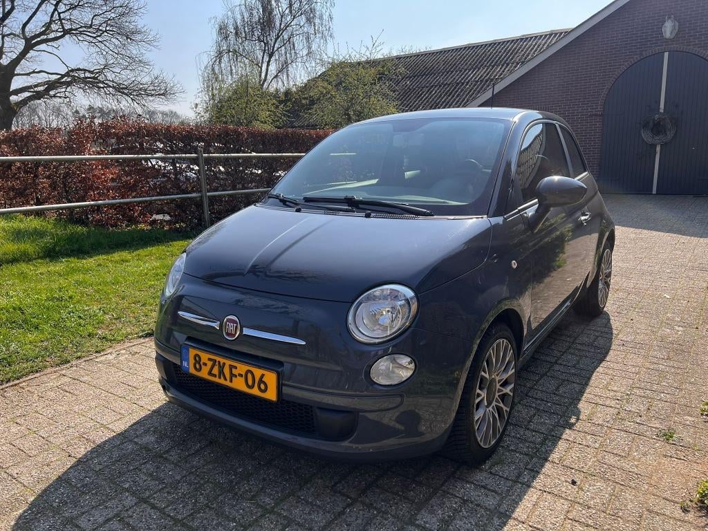 Fiat 500 0.9 Twinair C 2015 Grijs, Voorwielaandrijving, Stof, 840 kg, Handgeschakeld