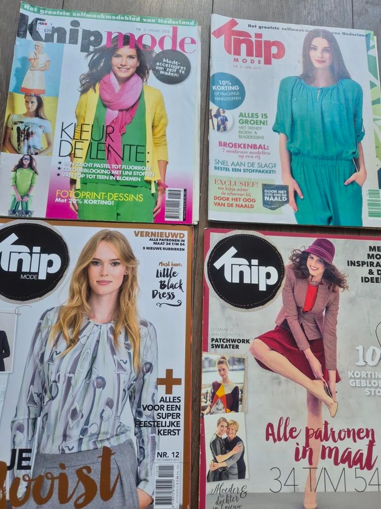 Knipmodes, Ophalen of Verzenden, Zo goed als nieuw, Vrouw, Knipmode