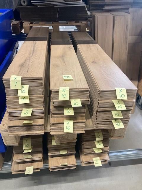 Wooden Flooring, Ophalen, Gebruikt, 50 tot 150 cm, 10 m² of meer