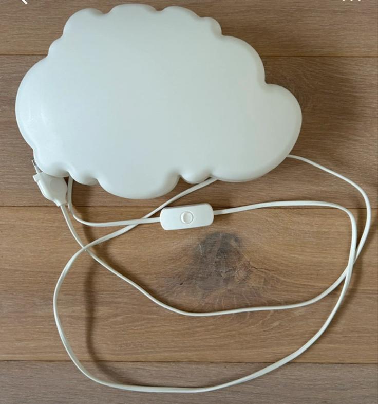 Ikea Upplyst wolkenlamp - perfect voor kinderkamer, Ophalen of Verzenden, Zo goed als nieuw