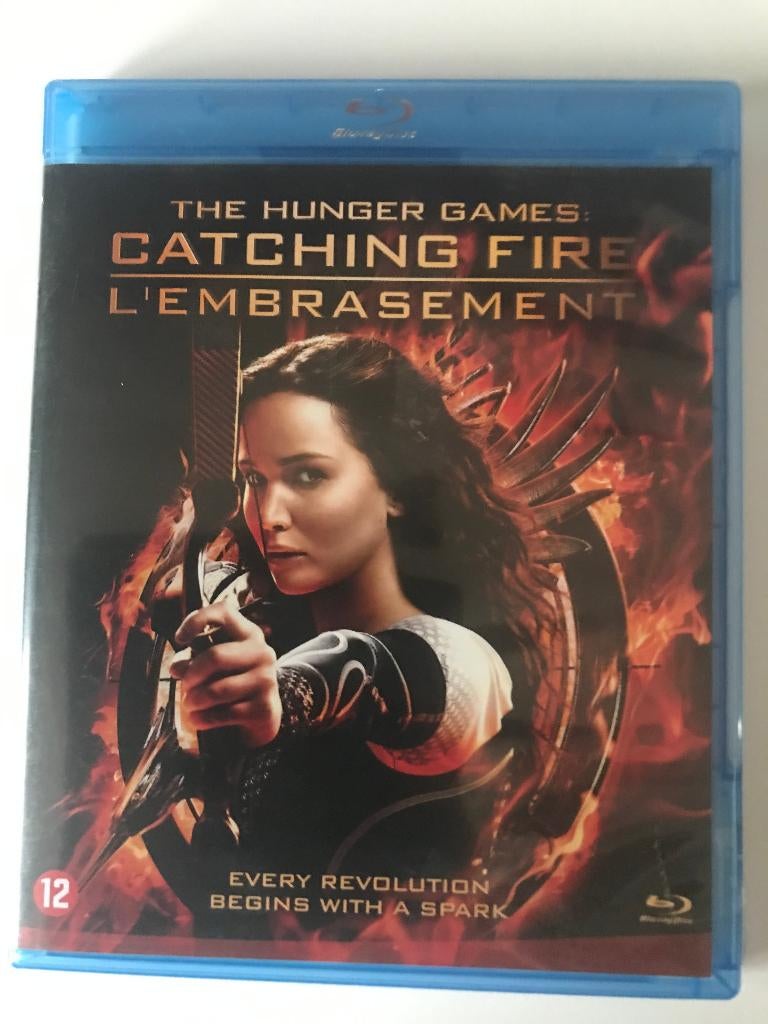 The Hunger Games Catching Fire Blu Ray, Cd's en Dvd's, Blu-ray, Ophalen of Verzenden, Zo goed als nieuw, Actie