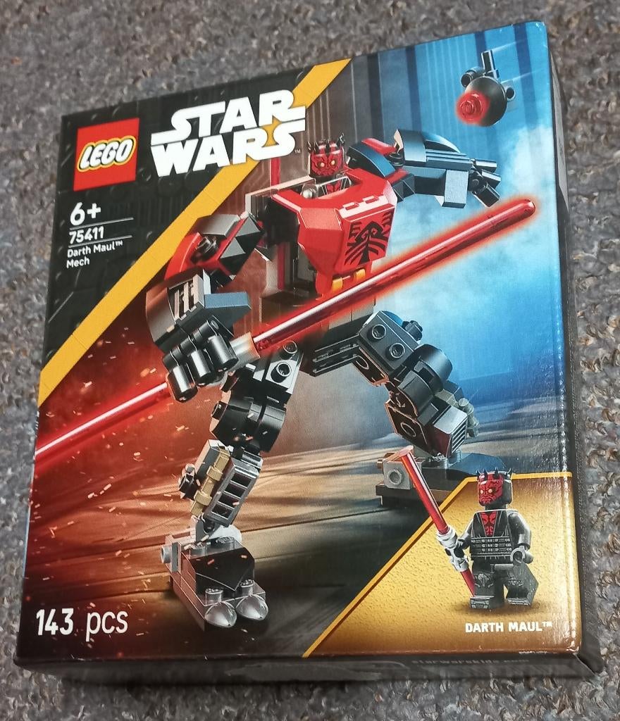 Lego 75411 Darth Maul Mech Star Wars = 9 euro ., Ophalen of Verzenden, Nieuw