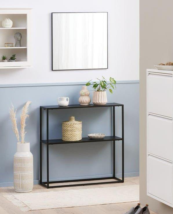 JYSK sidetable, Ophalen, 50 tot 100 cm, Zo goed als nieuw, Metaal