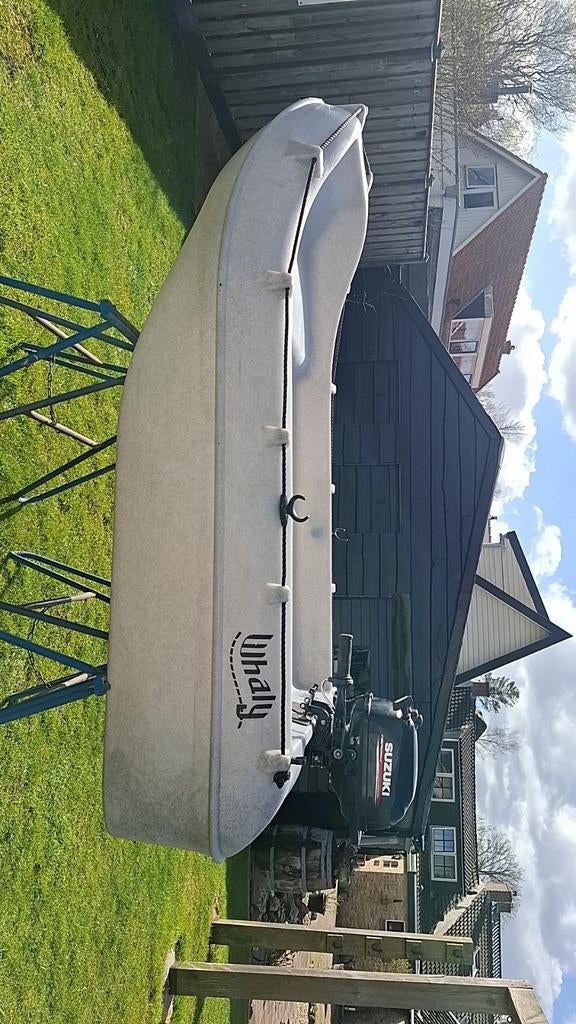 Whaly 210 met 2,5 pk suzuki moter, Watersport en Boten, Bootonderdelen, Ophalen of Verzenden, Zo goed als nieuw, Motor en Techniek