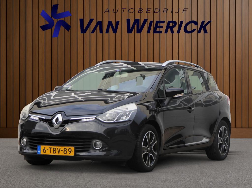 Renault Clio Estate 0.9 TCe Night&Day | Navi | Bluetooth | P, Voorwielaandrijving, Stof, Zwart, Zwart