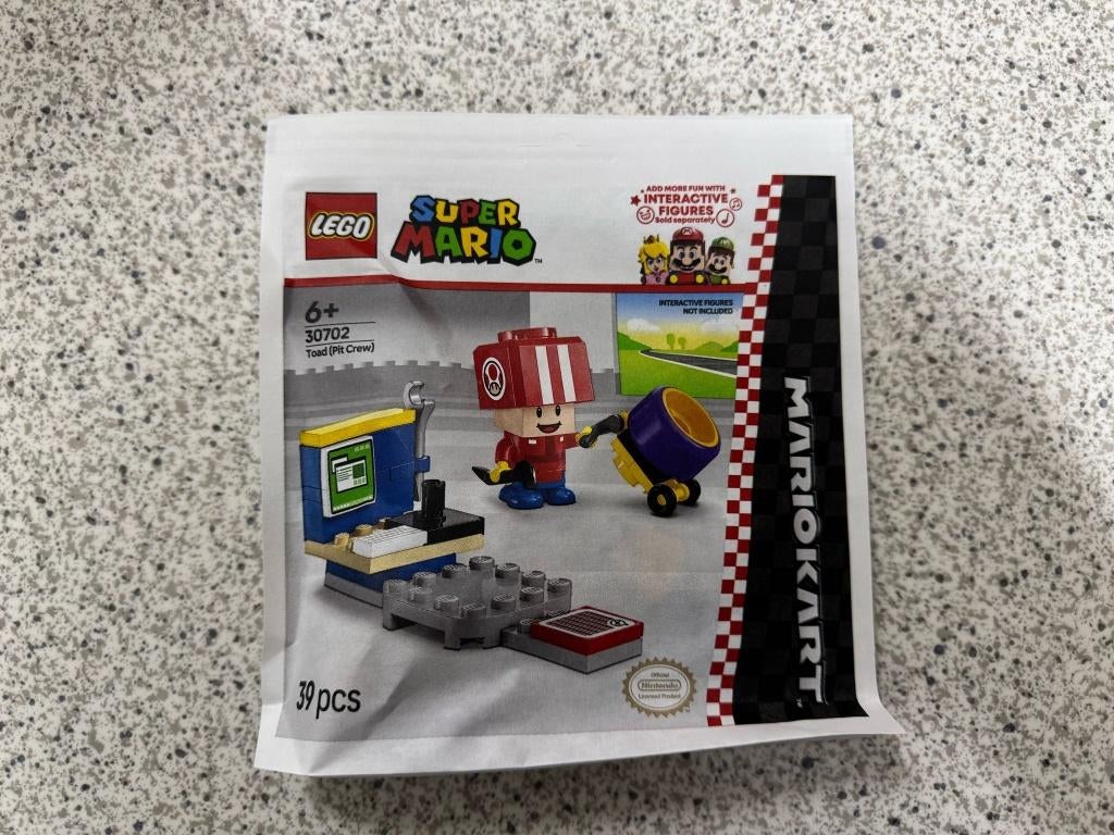 lego Paperbag super Mario 30702 nieuw, Ophalen of Verzenden, Nieuw, Complete set, Lego