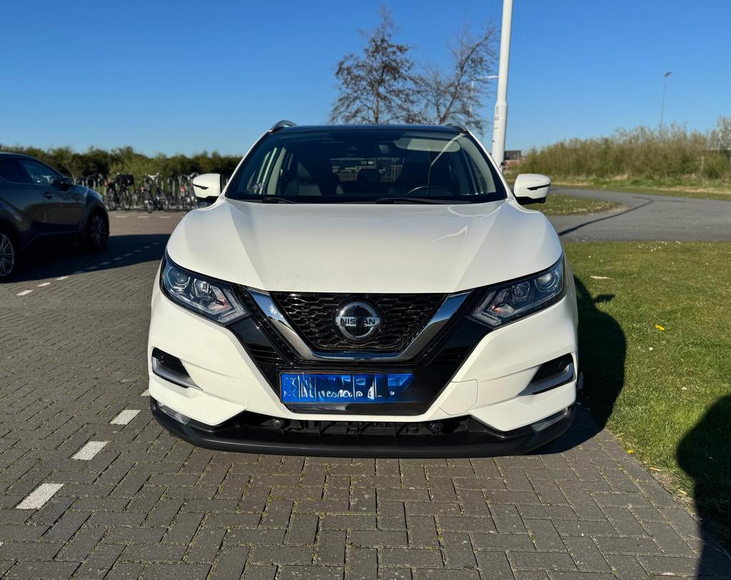 Nissan Qashqai 1.3 Dig-t 160pk Evapo 2019 Wit, Auto's, Voorwielaandrijving, 687 kg, Zwart, 4 cilinders