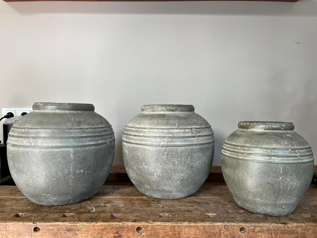 3x ZARA HOME vazen/potten, Ophalen, Zo goed als nieuw, Overige kleuren, Minder dan 50 cm