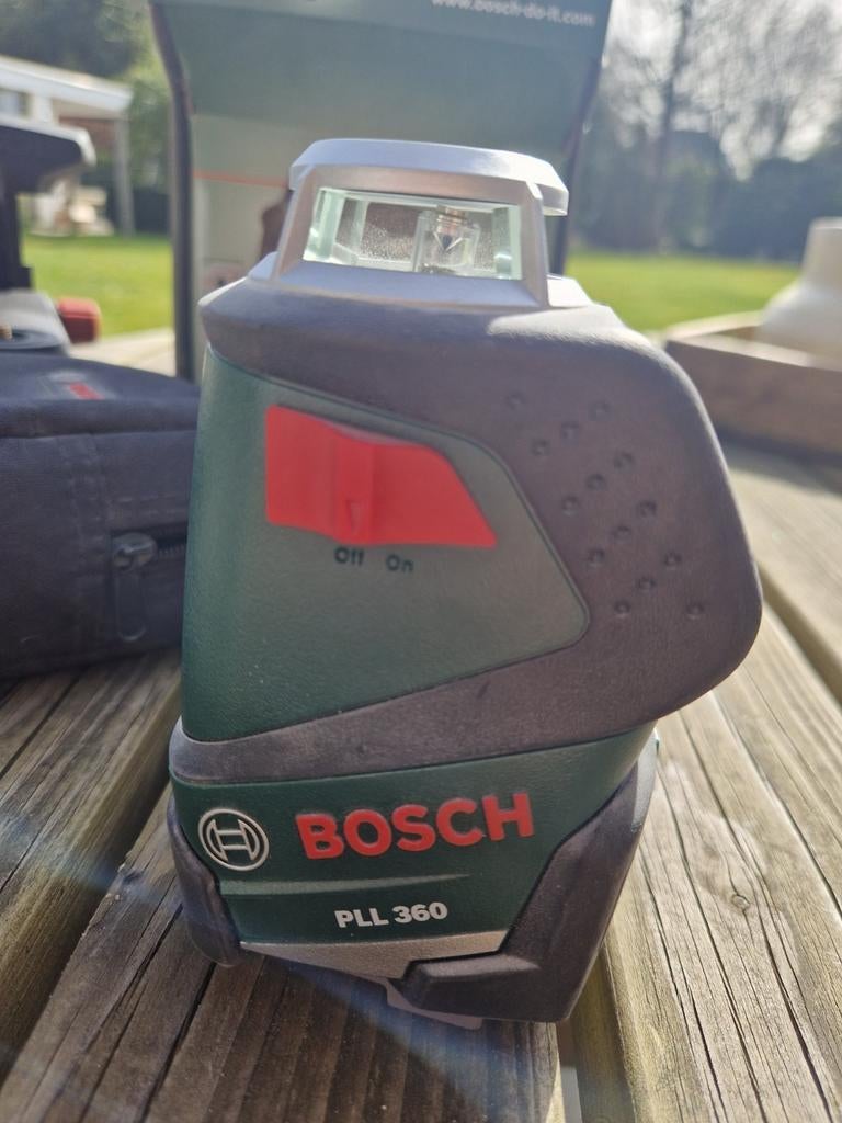 Bosch lijn laser • PPL 360 • incl. Hoesje, Ophalen of Verzenden