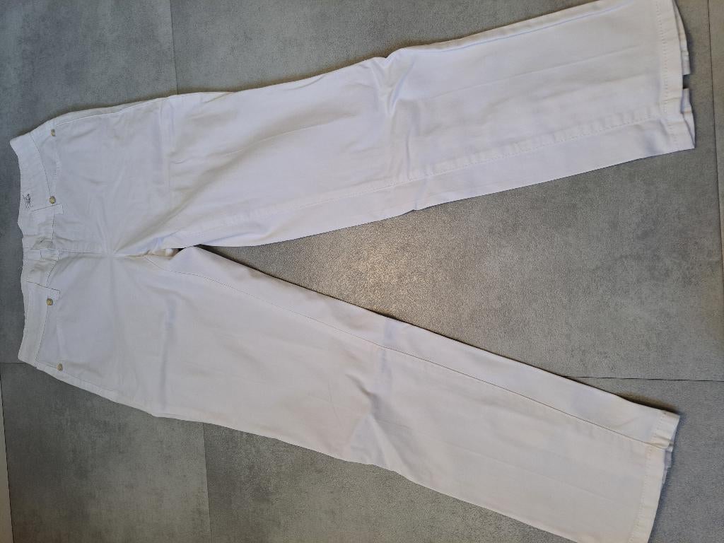 CAMBIO JEANS KLEUR WIT, Kleding | Dames, Ophalen, Cambio, Wit, Zo goed als nieuw