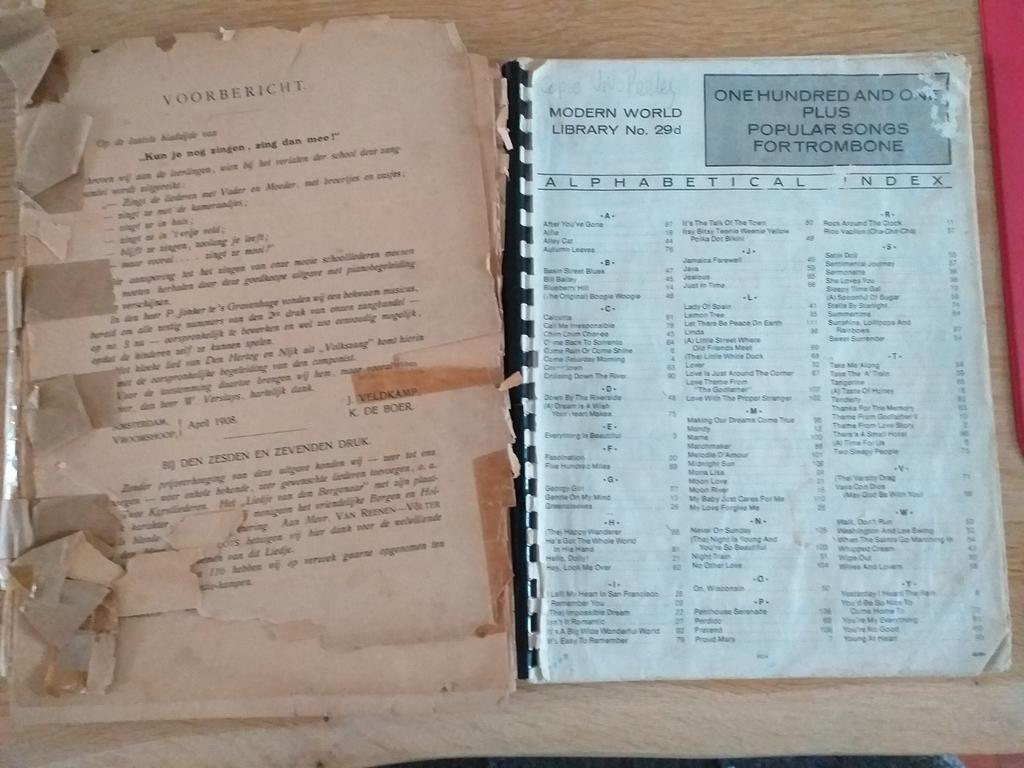 Bladmuziek voor trombone modern world no. 29, Ophalen of Verzenden, Gebruikt, Artiest of Componist, Trombone