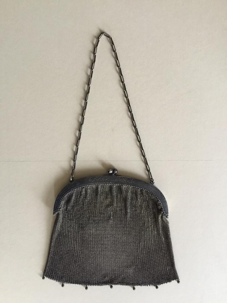 Vintage Beugel Tasje, Antiek en Kunst, Ophalen of Verzenden