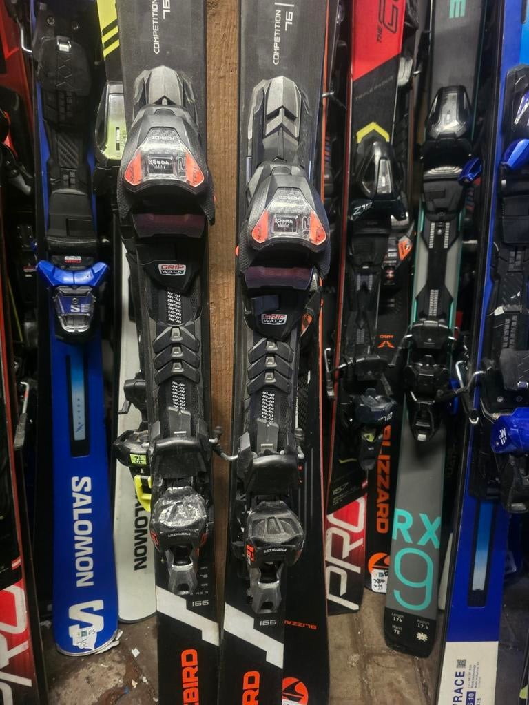 166cm BLIZZARD FIREBIRD COMPETITION 76 2TI, Sport en Fitness, Skiën en Langlaufen, Overige merken, 160 tot 180 cm, Ophalen of Verzenden