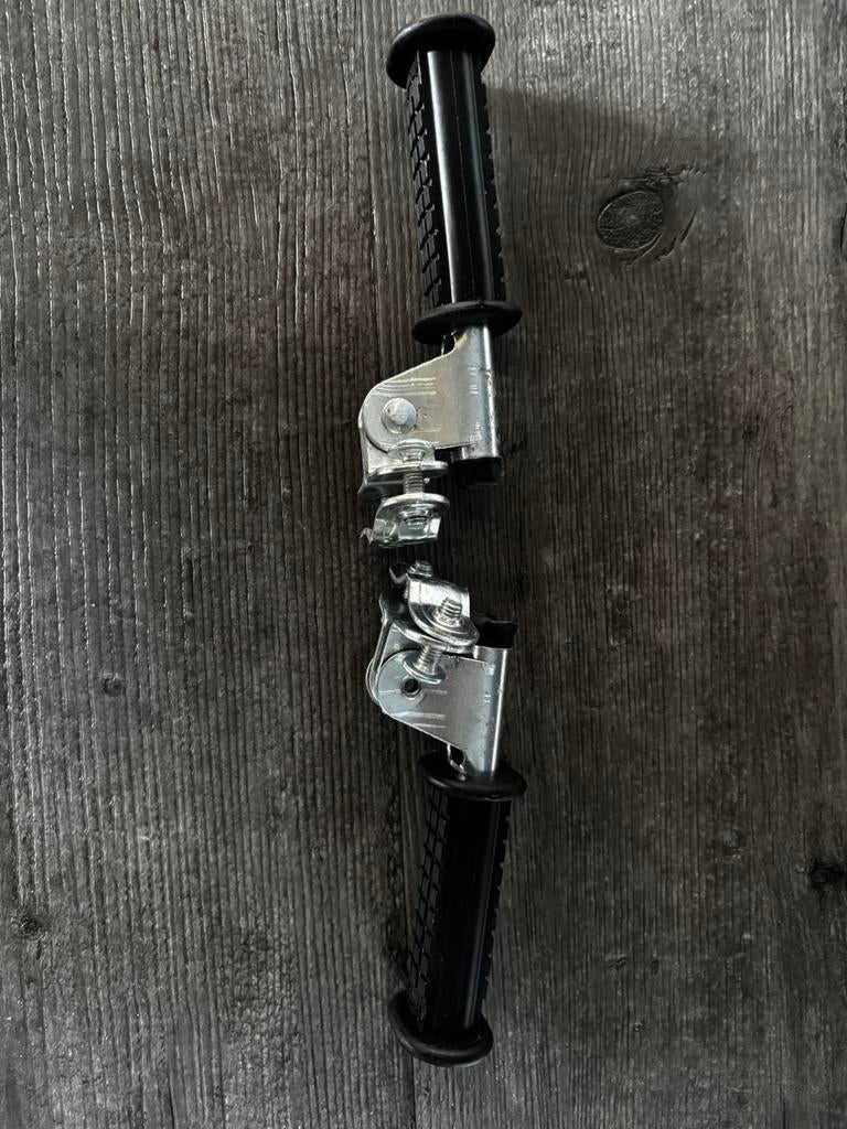 Voetensteun fiets, Fietsen en Brommers, Fietsaccessoires | Fietsstoeltjes, Ophalen of Verzenden, Gebruikt, Voetsteuntjes