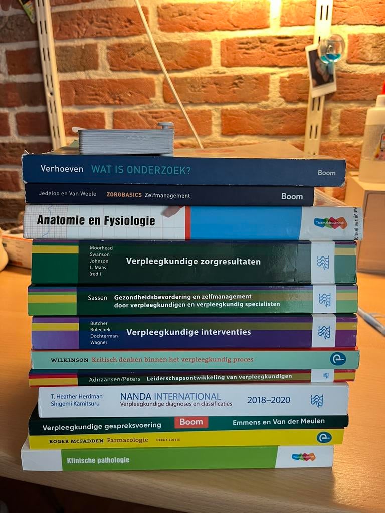 Verpleegkunde boeken (hbo), Boeken, Studieboeken en Cursussen, Ophalen of Verzenden, Beta, Zo goed als nieuw, HBO
