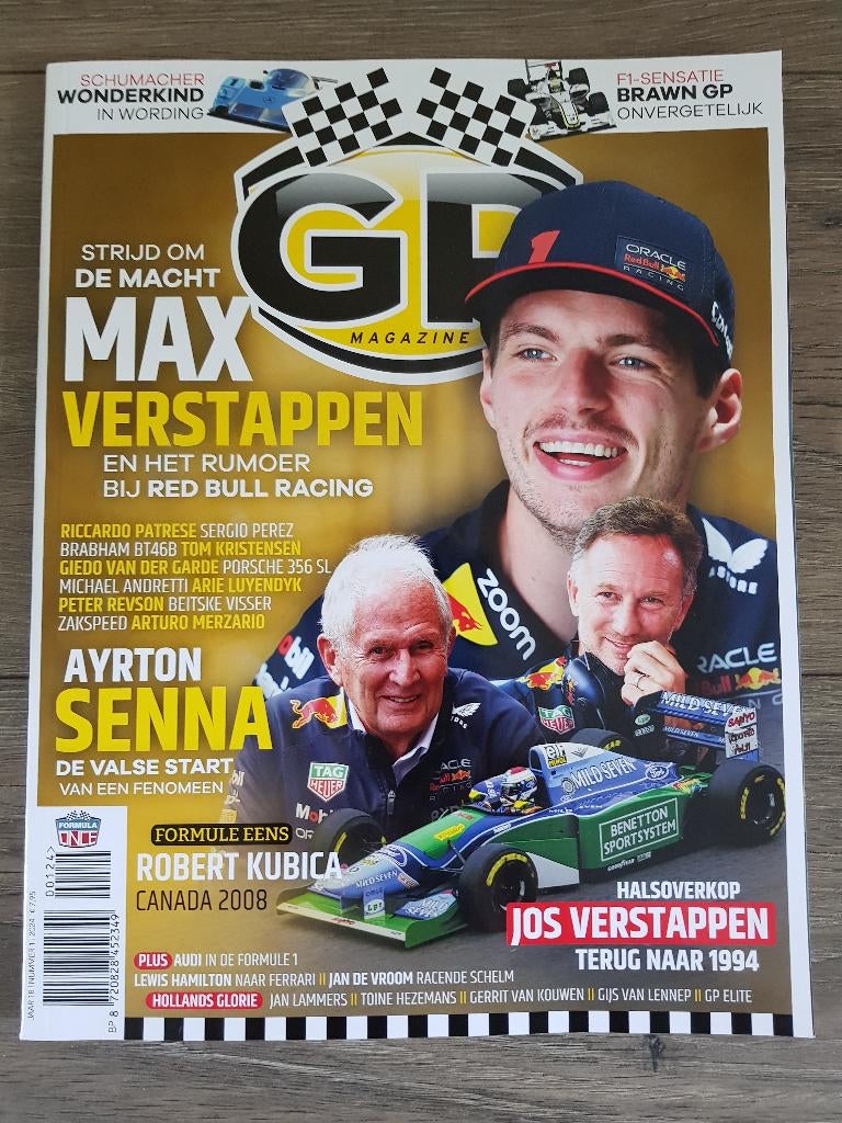 GP-magazine nr. 1 - 2024 -- o.a. Max Verstappen -- Formule 1, Ophalen of Verzenden, Zo goed als nieuw, Formule 1