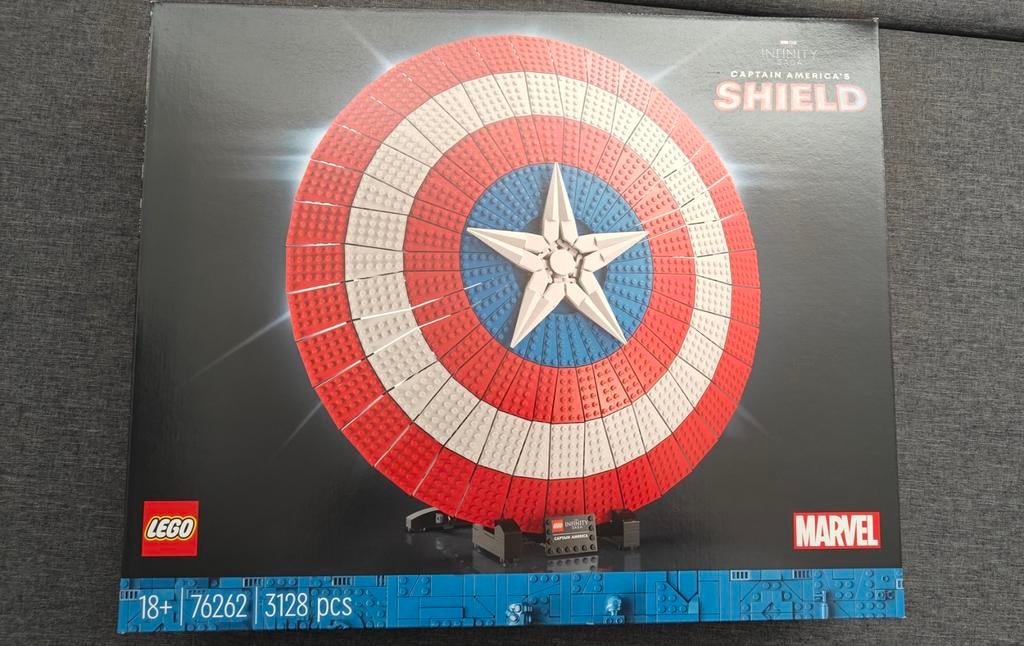 Lego 76262 Captain America's Shield, Ophalen, Nieuw