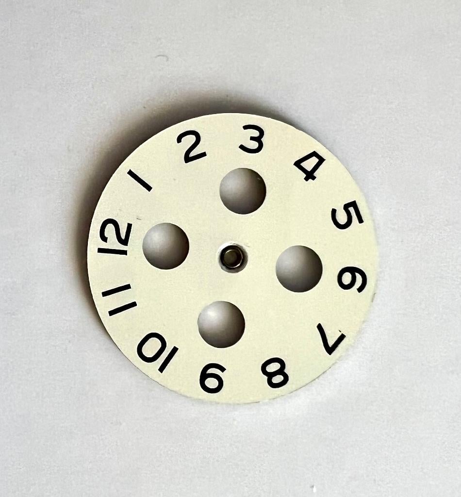 Benrus dial-o-rama urenschijf NOS, Overige merken, Staal, Polshorloge, 1960 of later