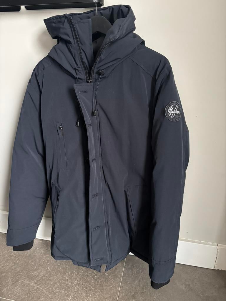 Malelions winterjas maat s, Ophalen of Verzenden, Zo goed als nieuw, Blauw