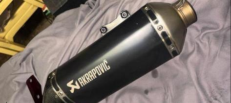 Akrapovic Uitlaatdemper - Vespa sprint, Ophalen of Verzenden
