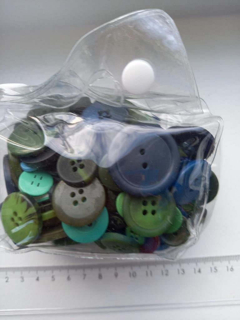 QUARKZMAN 10 stuks hars-naaiknoppen, 15 mm, 5/8 inch, 2 gaten, ronde