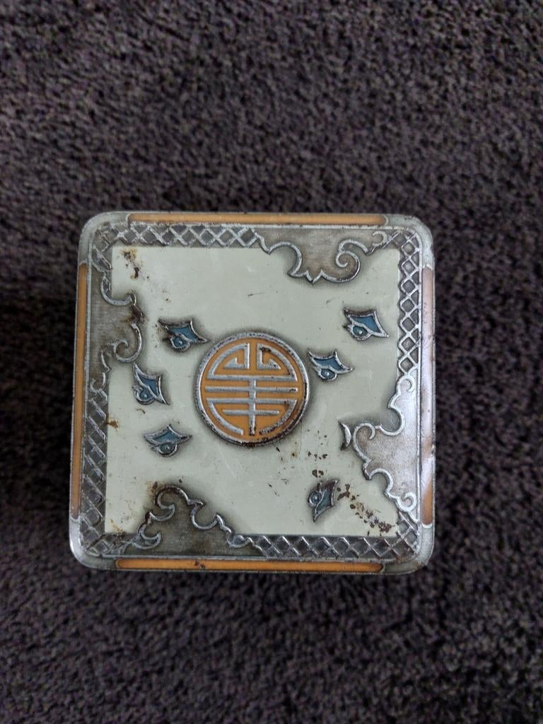 Th. Niemeijer Orange Pekoe Tea blik jaren 20, Ophalen of Verzenden, Gebruikt, Overige