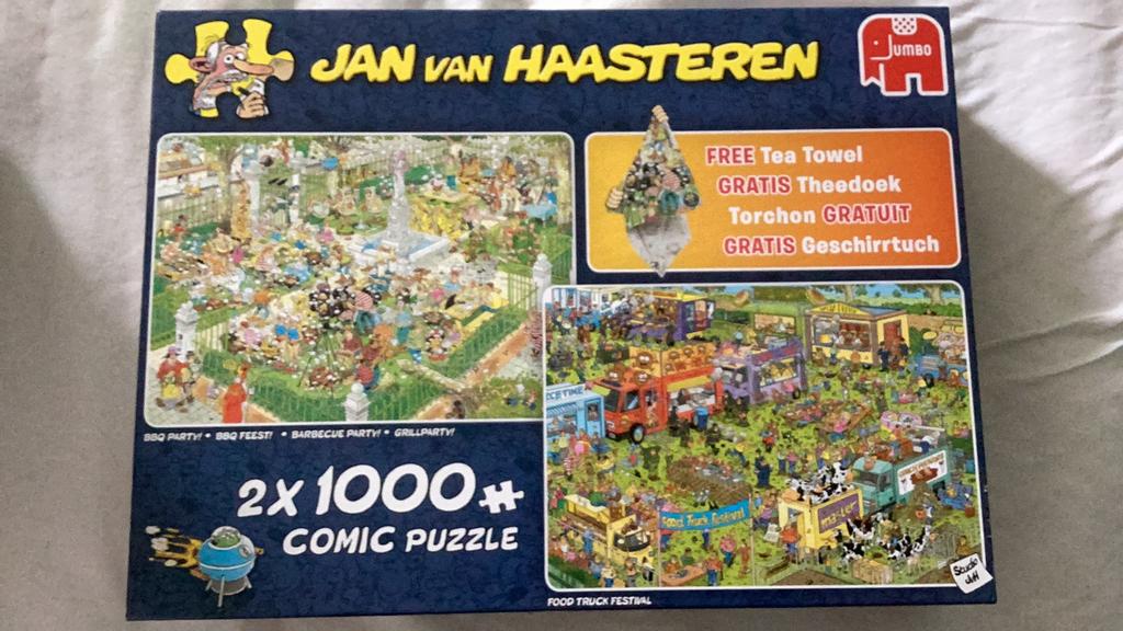 Diverse Jan van Haasteren puzzels, Ophalen of Verzenden, 500 t/m 1500 stukjes, Zo goed als nieuw, Legpuzzel