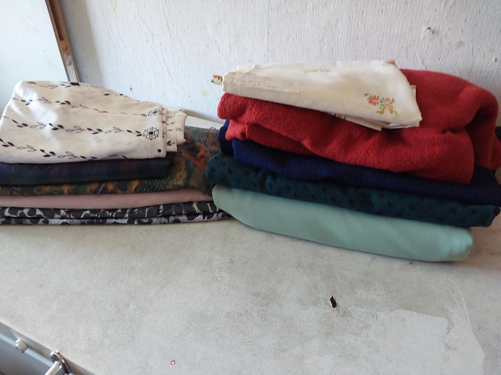 10  Nieuwe  Lappen stof, Overige materialen, Overige kleuren, 120 cm of meer, Nieuw