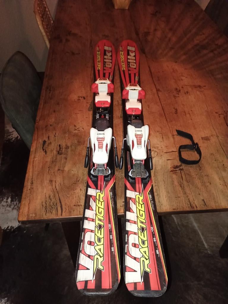 Völkl Racetiger Junior Ski 110cm, Overige merken, Gebruikt, 100 tot 140 cm, Ophalen of Verzenden