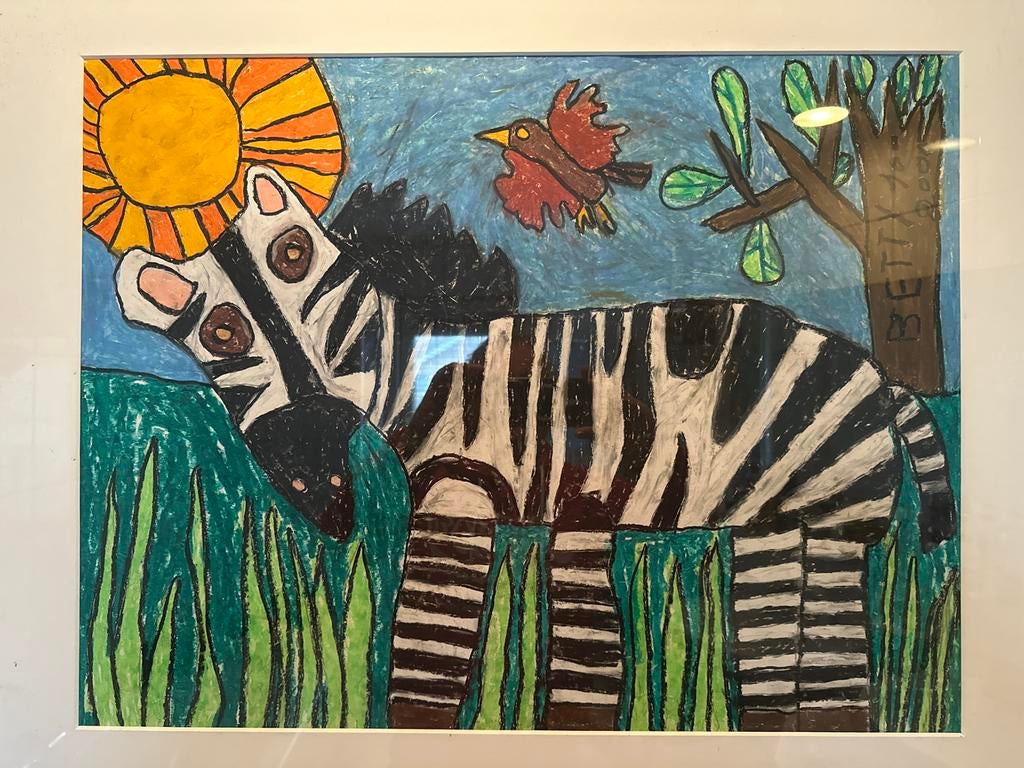 Zebrapaard - Betty Neyndorff, Ophalen
