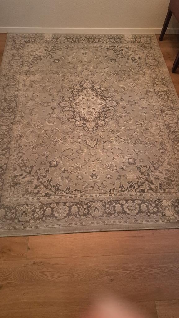 2x Ikea Vedbäk Vloerkleden, Huis en Inrichting, Ophalen, Gebruikt, Grijs, Klassiek