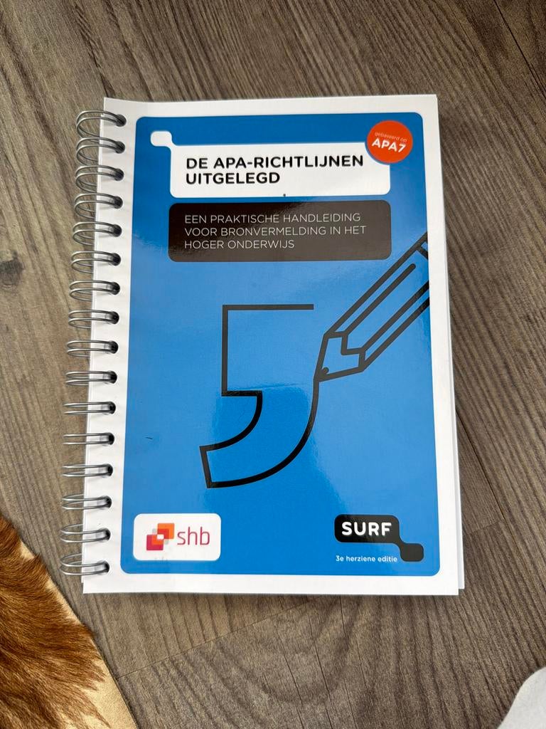 Arjan Doolaar - De APA richtlijnen uitgelegd, Boeken, Arjan Doolaar; Nathalie van den Eerenbeemt; Annelies Kuijten;..., Ophalen of Verzenden