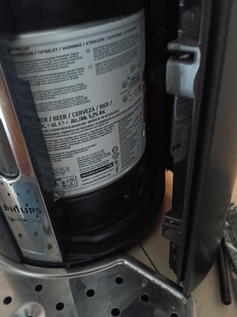 Zeer bijzonder bijna leeg vatje van de perfect Draft, Ophalen of Verzenden, Zo goed als nieuw, Philips