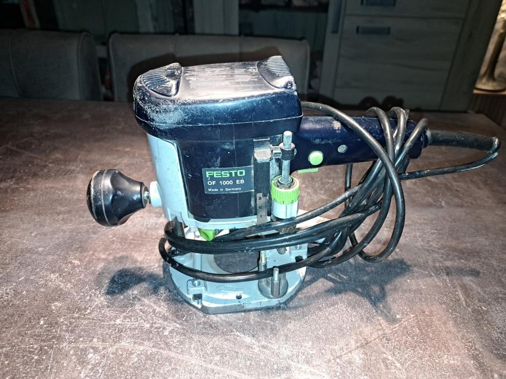 Festool OF 1000 EB Bovenfrees - Krachtige machine, Gebruikt, Ophalen of Verzenden, Bovenfrees, Festool